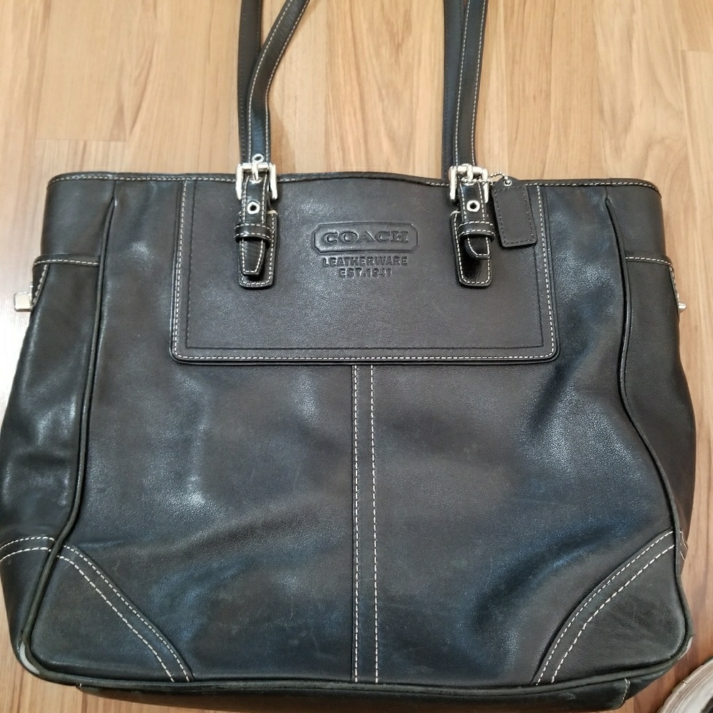 Authentic Coach Handbag Black