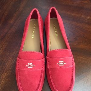 Coach slip ons