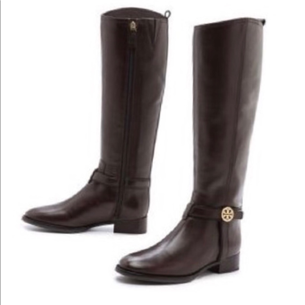 Black Tory Burch Bristol Riding Boot