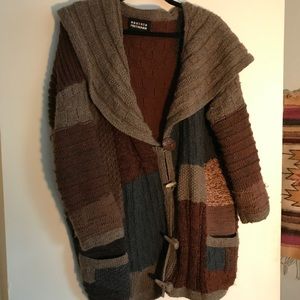 Vintage Oversized Patchwork Cardigan any size