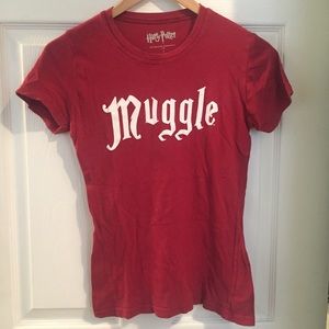 Harry Potter "Muggle" fitted tee