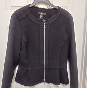 H&M Peplum layered jacket
