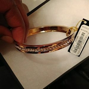 Iced out bling bangle bracelet