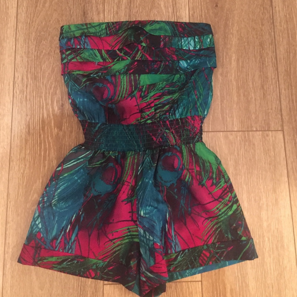 Bebe Tropical Romper or Coverup