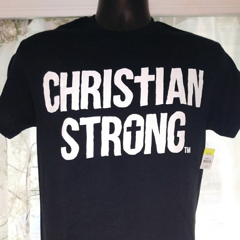 New 'Christian Strong' Short Sleeve T-Shirt