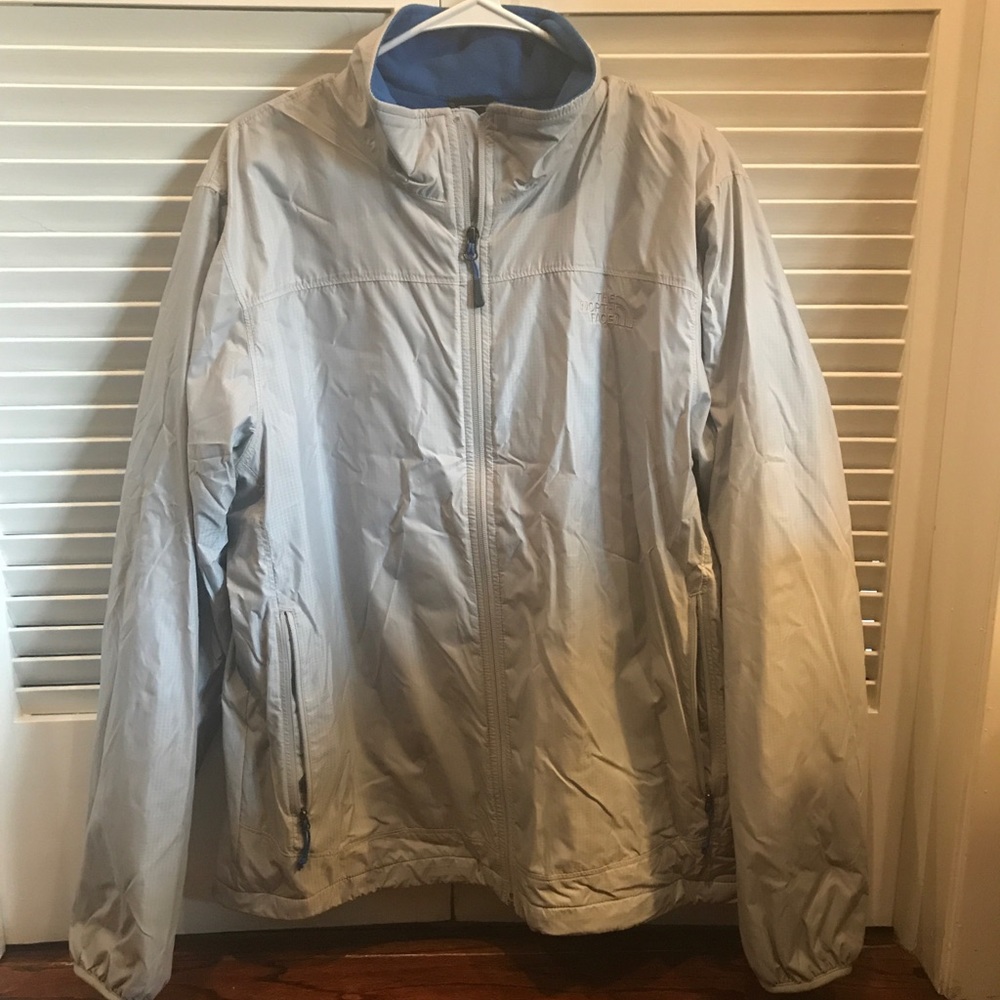 North face fleece lined jacket