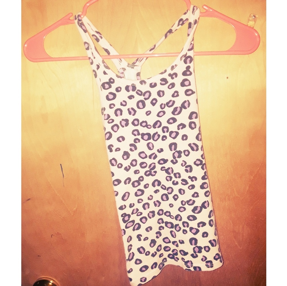 A lepers print tank top
