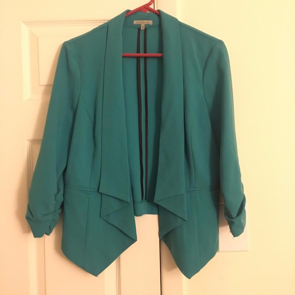 Turquoise Blazer Jacket