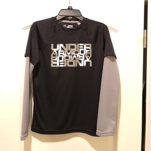 Boys Under Armour Cold Gear Shirt - Size Medium