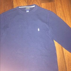 Adult small polo long sleeve