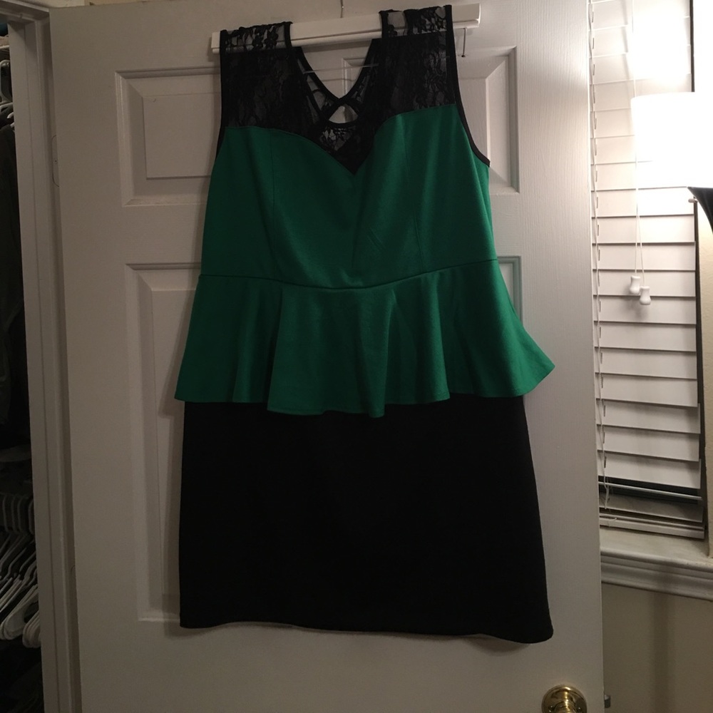 Skirt and top attached