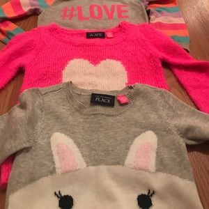 Children’s place girls sweater bundle