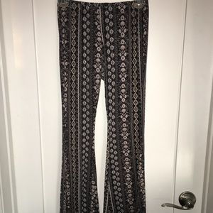 Boho flare pants