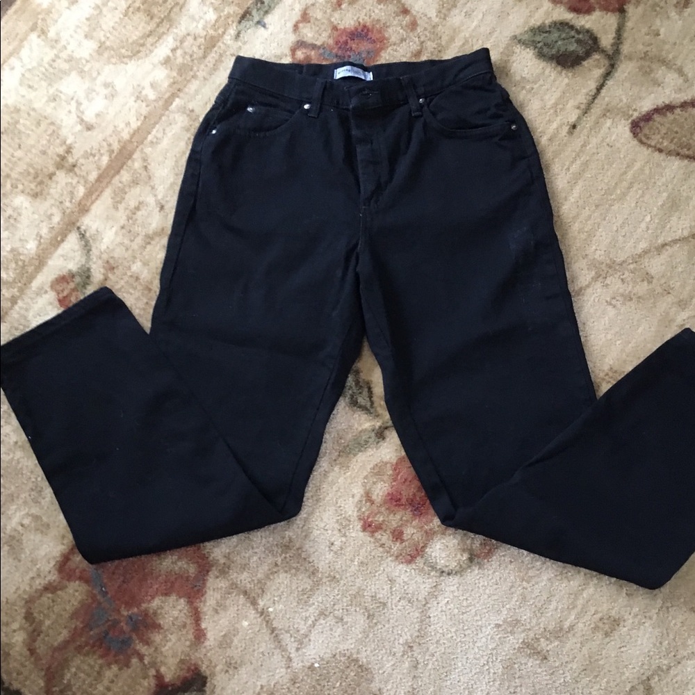 Black Relaxed Riders by Lee