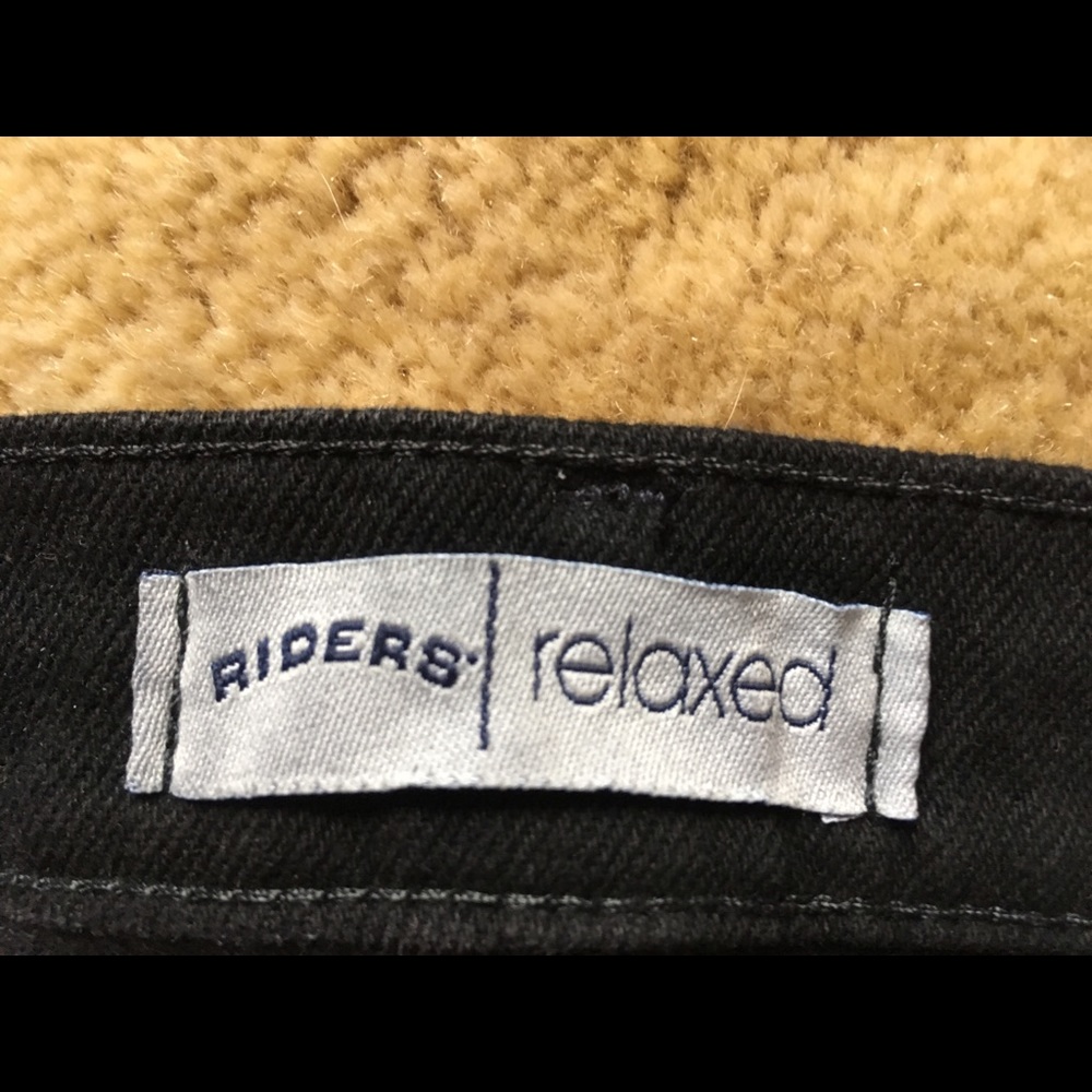 Black Relaxed Riders by Lee - Picture 4 of 5