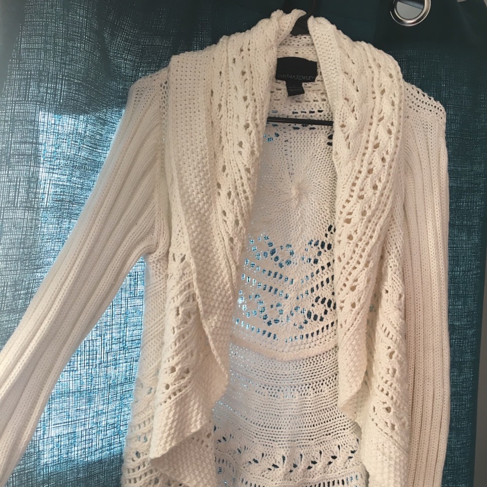 Cream sweater