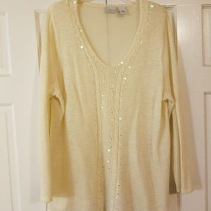 Sequin sweater