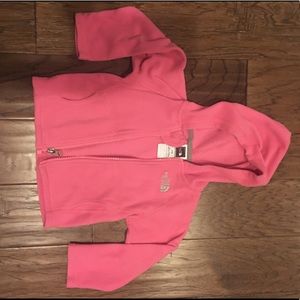 North Face kids hooded fleece