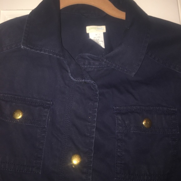 Navy blue Crewcuts utility jacket - Picture 2 of 3
