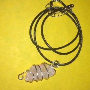 10% Genuine Rose Quartz Necklace