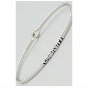 Soul Sisters Stamped Bracelet