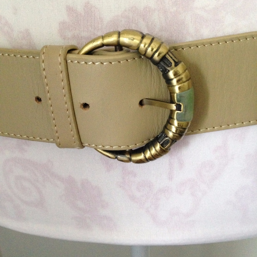 Shanghai Tang Couture Leather Belt M/L