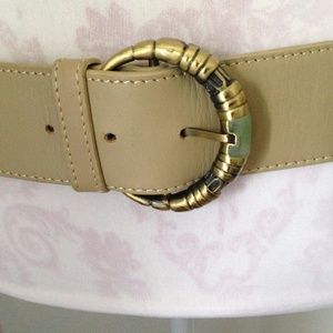 Shanghai Tang Couture Leather Belt M/L