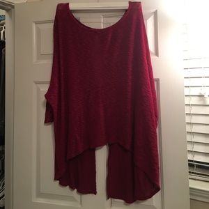 Loose fitting 3/4 length sleeves top