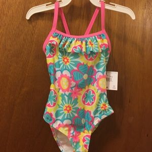 12 month girl OP swimsuit, nwt! Very cute!