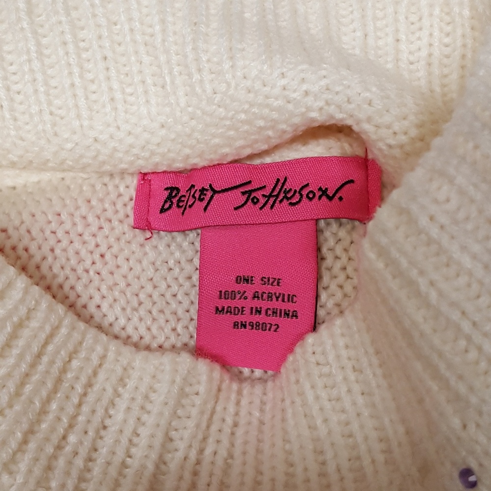 🌷LAST ONE🌷FIRM Betsey Johnson little gems beanie - Picture 5 of 7