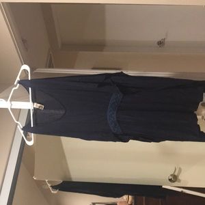 Navy Grecian style dress