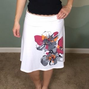 Midi with Folding Waistband