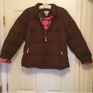 Lilly Pulitzer down feather filled puffer jacket