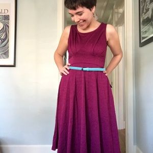 Lindy Bop dress, brocade fabric