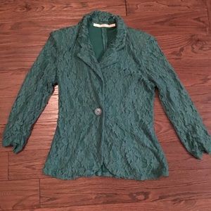 Lace blazer
