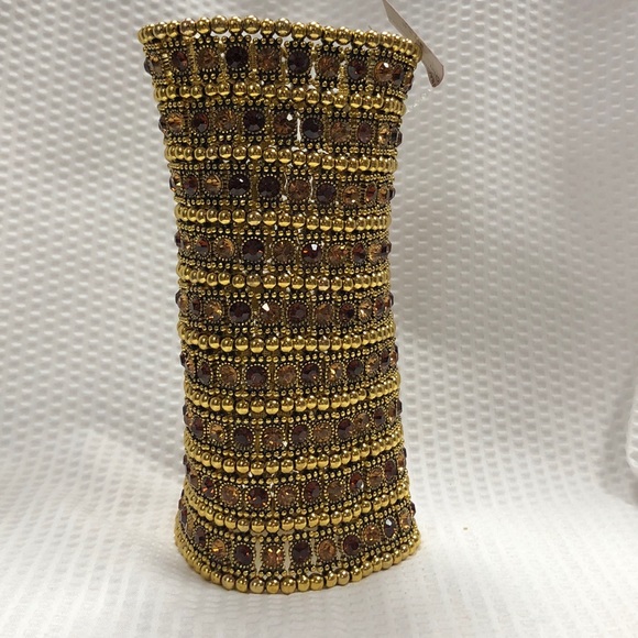 9 Layers Crystal Stretch Bracelet - Picture 4 of 4