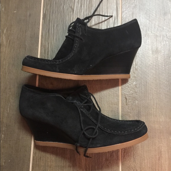 ralph lauren wedge boots