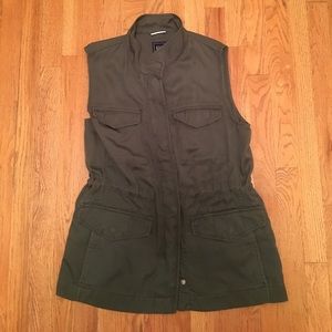 GAP Army Green Vest (worn once!)