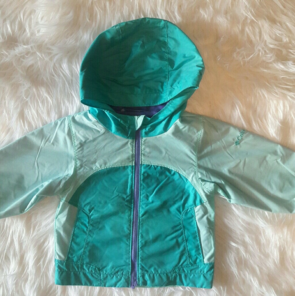 ⚫️Columbia Girls Rain Jacket / fleece liner⚫️