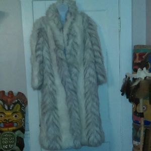 Casper Faux Fur Coat-Vintage