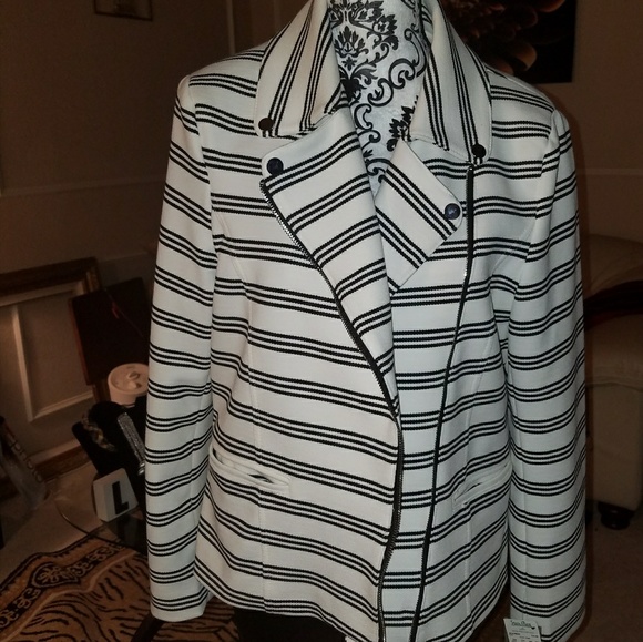 Bagatelle Jackets & Blazers - NWT! Bagatelle Double-breasted Striped Jacket