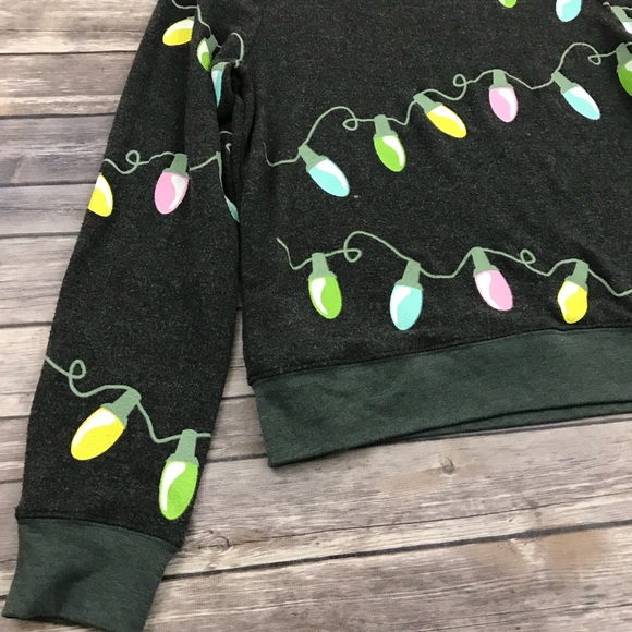 New Wildfox Glowing Lights Pullover Sweater - Picture 4 of 7