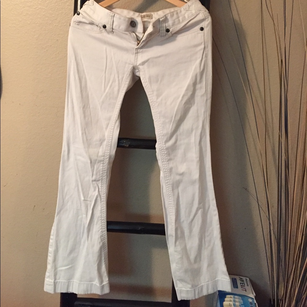 🌕Free People Cream jean/pants