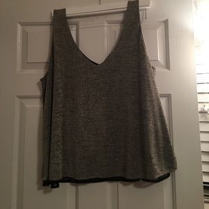 Gold tank with a slight sparkle