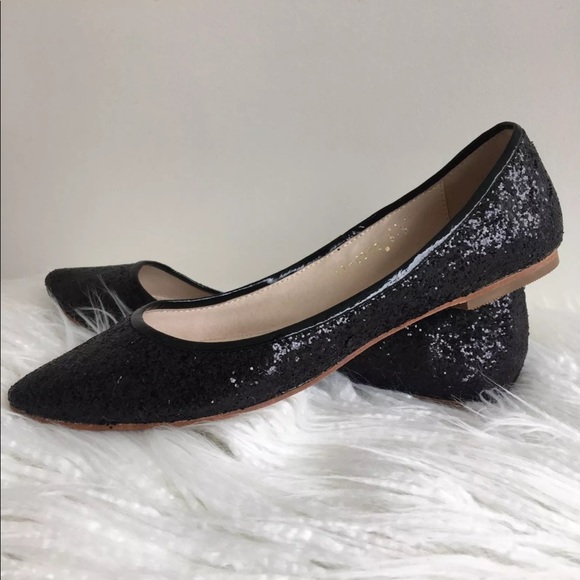 NWOT glitter flats - Picture 1 of 4