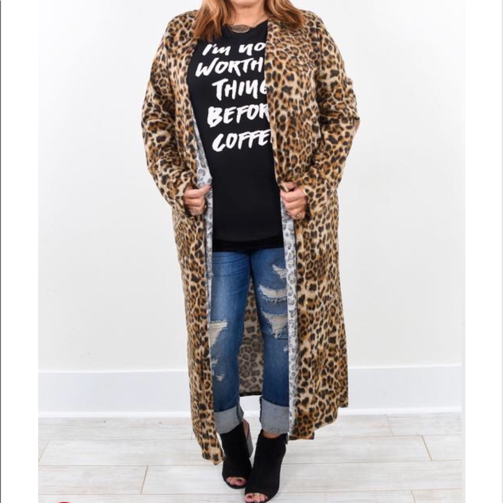 Small long cardigan