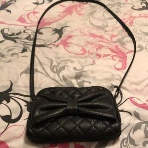 Black Over-The-Shoulder Purse.