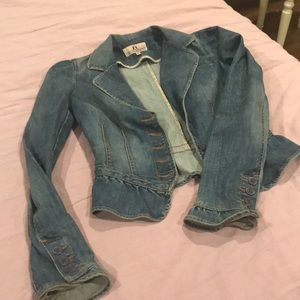 Denim blazer