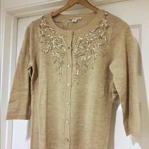 NWT Coldwater Creek embellished cardigan