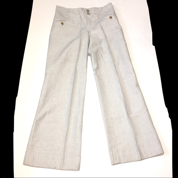 Anthropologie Pants - Elevenses by Anthropologie Nautical Pants. Size 6.